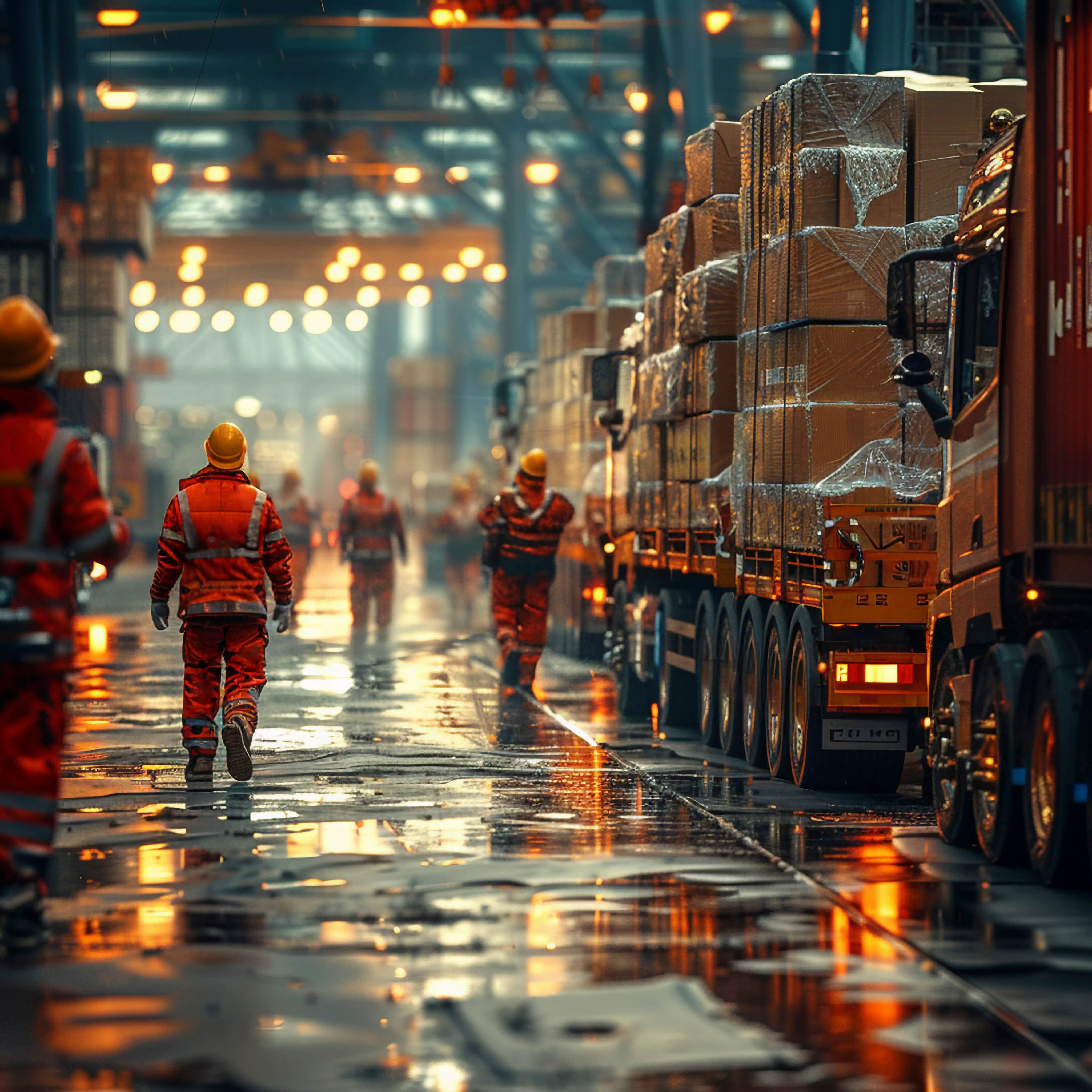 Logistics container